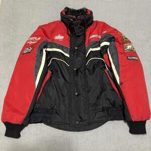 Vintage Choko Bear Snowcross Racing Jacket Red Black Canada Large Men’s